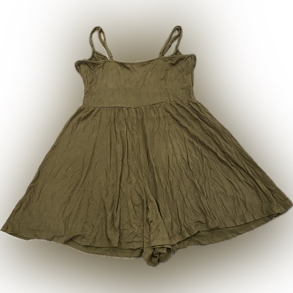 Khaki green romper - Picture 2 of 2